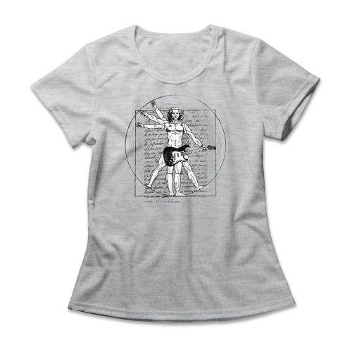Camiseta Feminina Vitruvian Rock