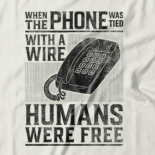 Camiseta Feminina Analog Phone