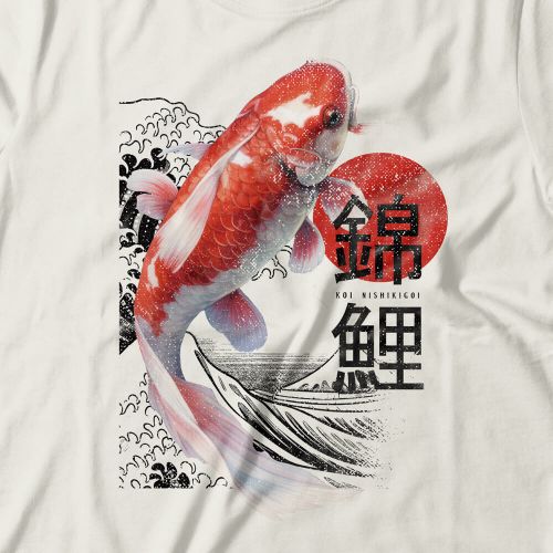 Camiseta Feminina Carpa Koi