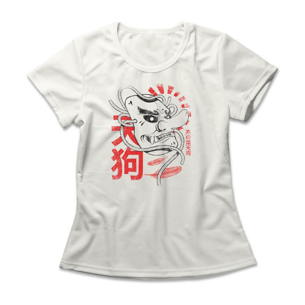 Camiseta Feminina Máscara Tengu