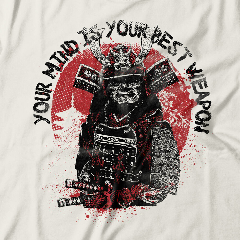 Camiseta Feminina Samurai Warrior