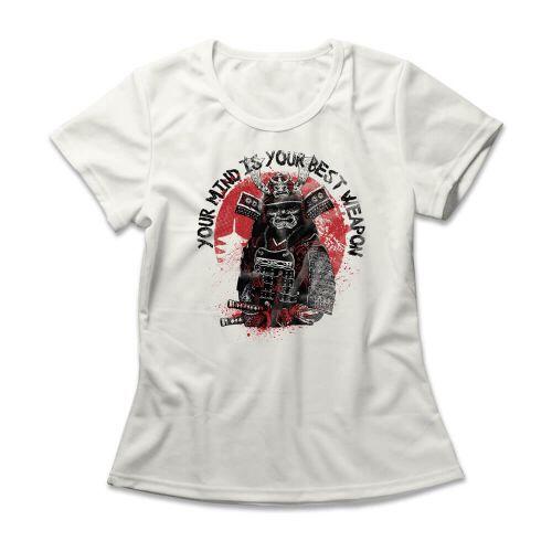 Camiseta Feminina Samurai Warrior