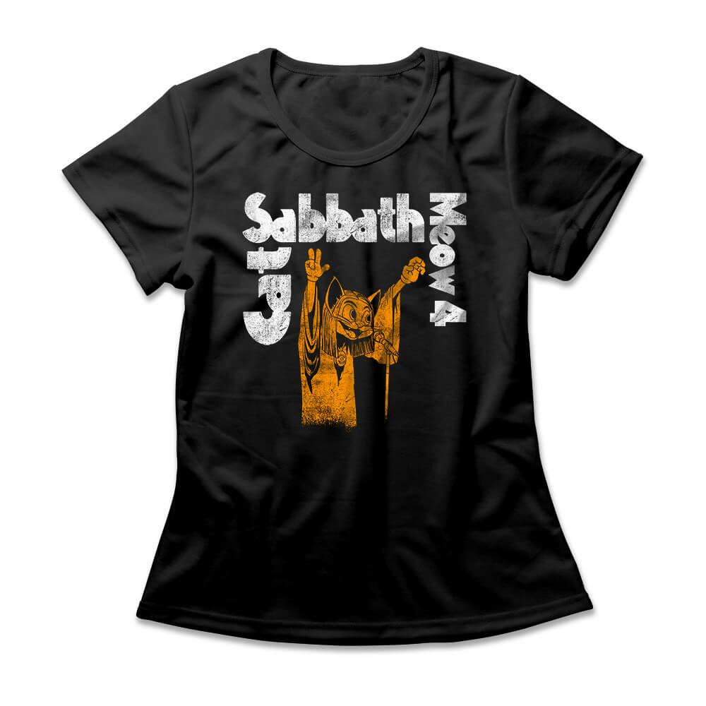 Camiseta Feminina Cat Sabbath