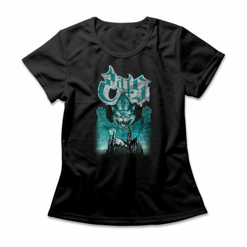 Camiseta Feminina Cats Ghost