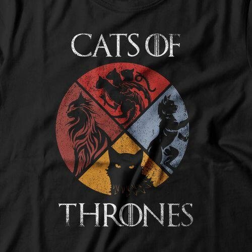 Camiseta Feminina Cats Of Thrones