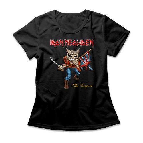 Camiseta Feminina Iron Meowden