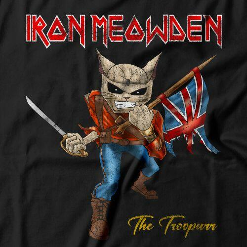 Camiseta Feminina Iron Meowden