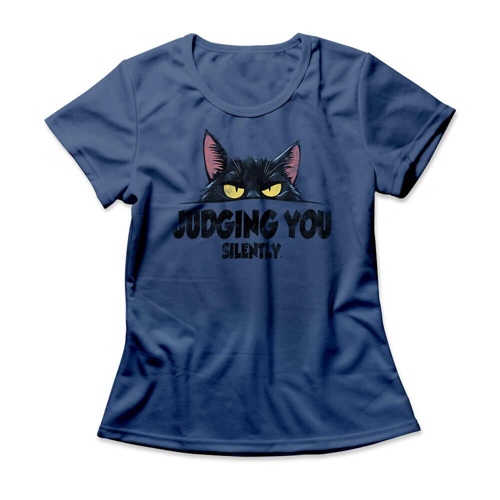 Camiseta Feminina Judging You Silently