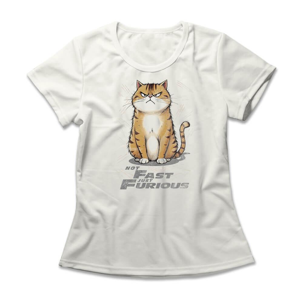 Camiseta Feminina Not Fast Just Furious