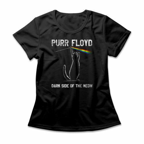Camiseta Feminina Purr Floyd