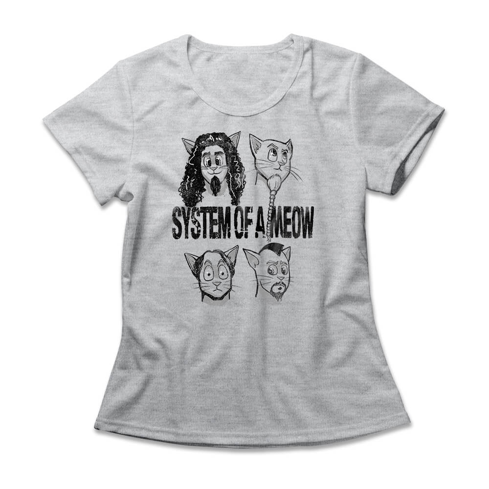 Camiseta Feminina System Of A Meow