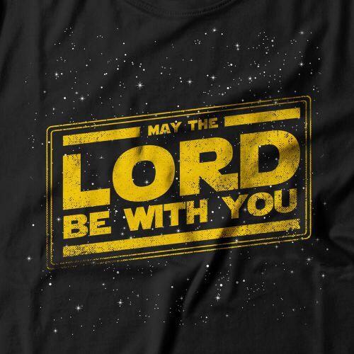 Camiseta Feminina May The Lord Be With You