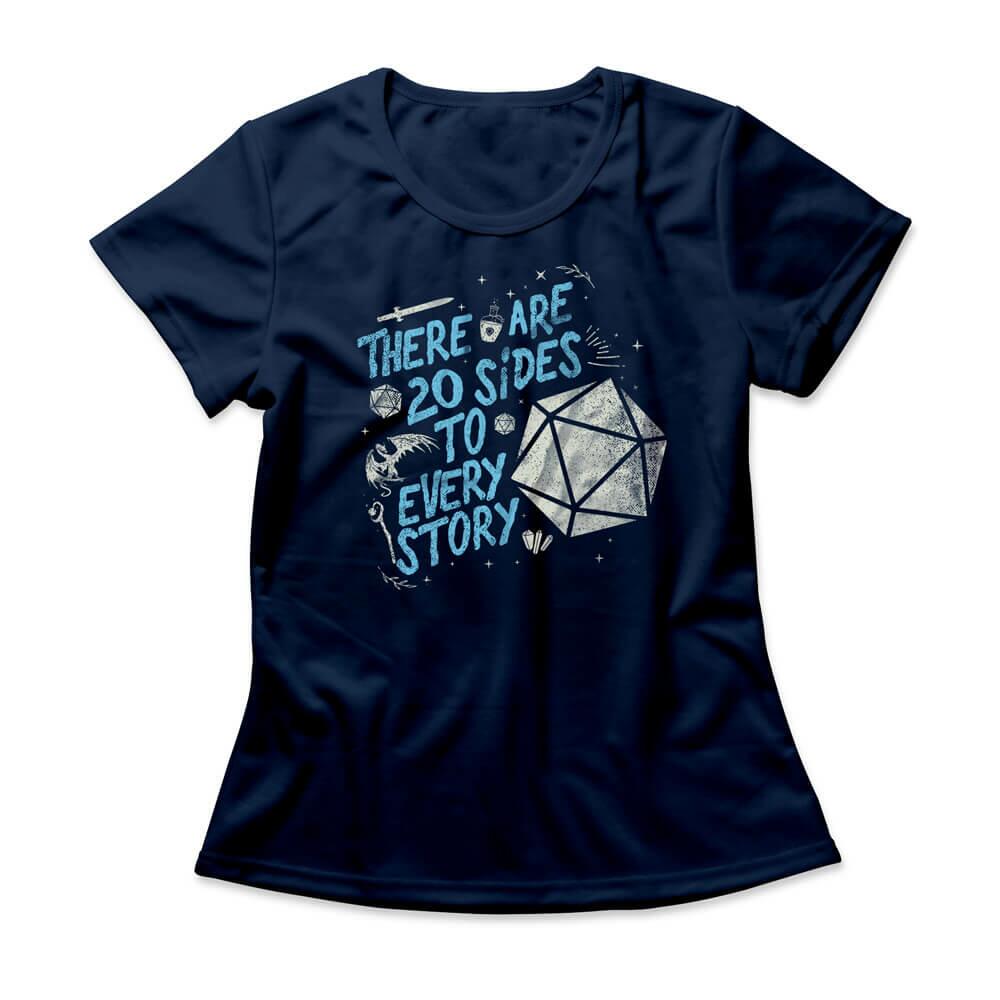 Camiseta Feminina 20 Sides