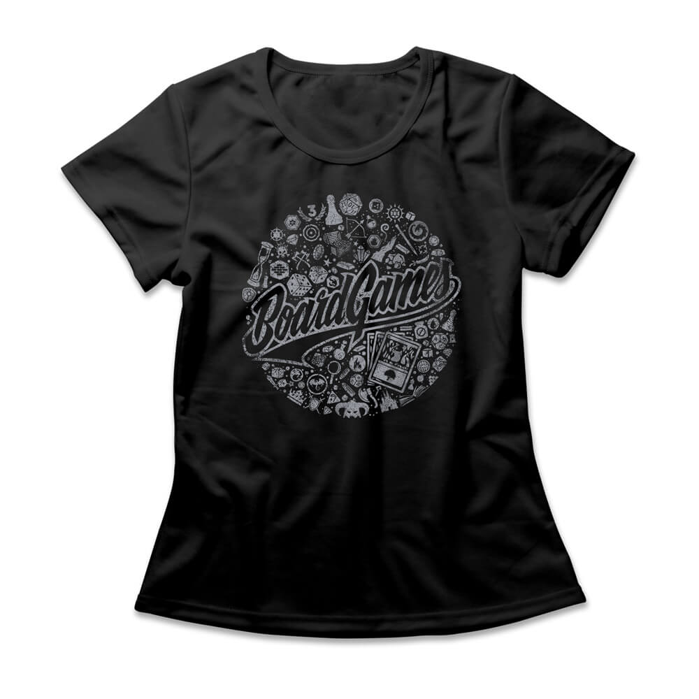 Camiseta Feminina Boardgames