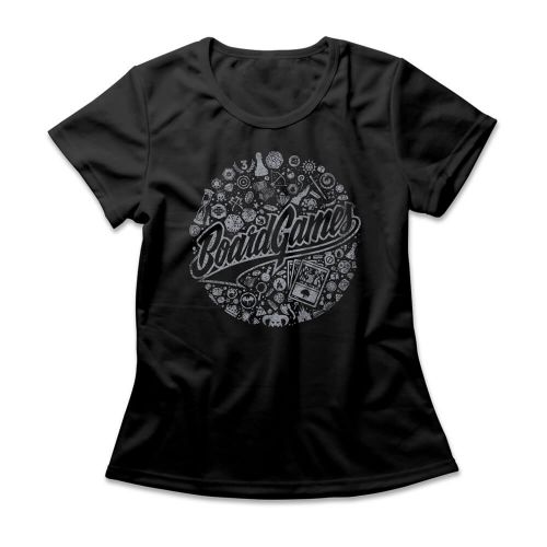 Camiseta Feminina Boardgames