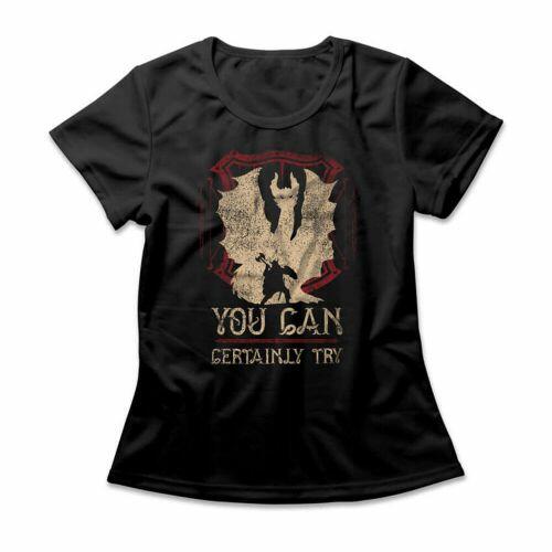Camiseta Feminina Can Certainly Try