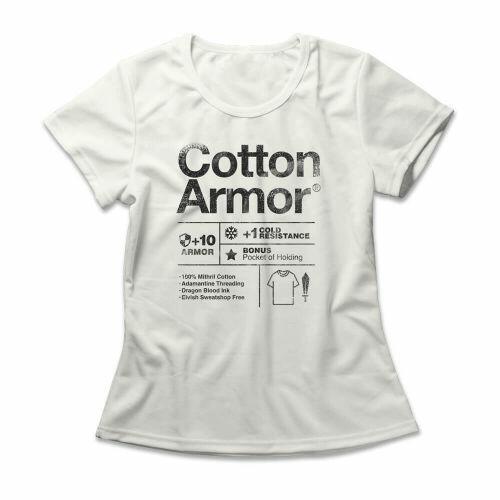 Camiseta Feminina Cotton Armor