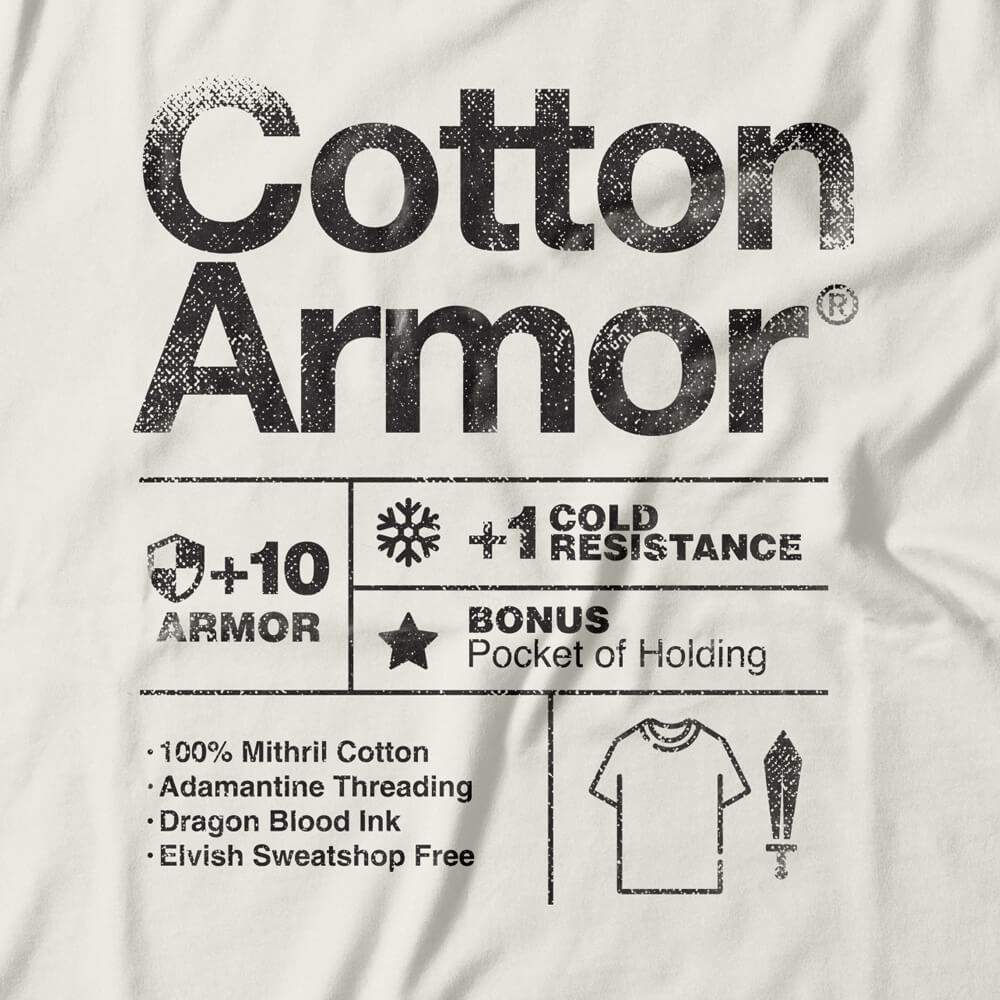 Camiseta Feminina Cotton Armor
