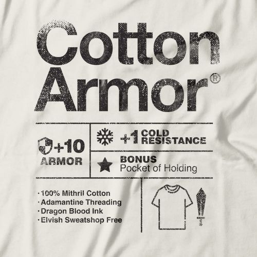 Camiseta Feminina Cotton Armor