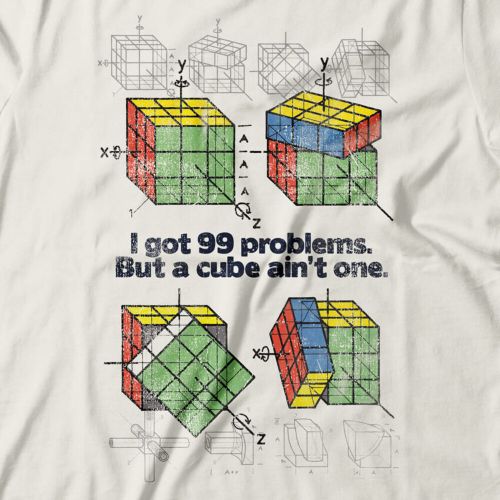 Camiseta Feminina Cubo Mágico
