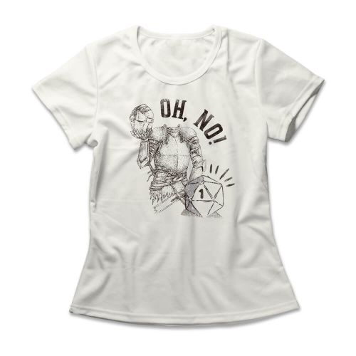 Camiseta Feminina D20 Fail