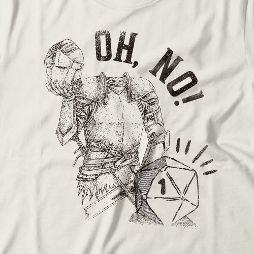 Camiseta Feminina D20 Fail