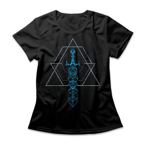 Camiseta Feminina Dice Sword