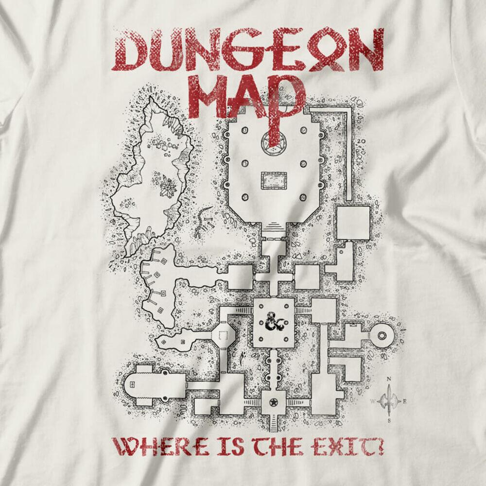 Camiseta Feminina Dungeon Map
