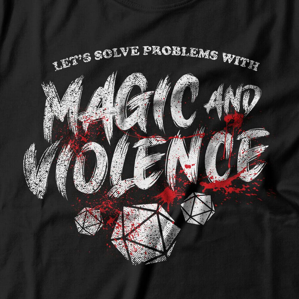 Camiseta Feminina Magic And Violence