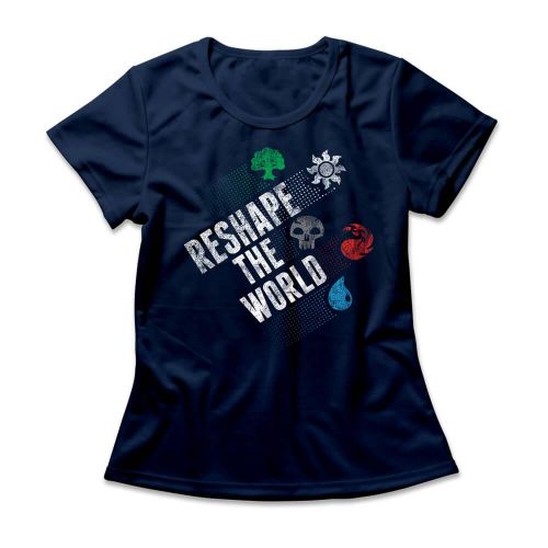 Camiseta Feminina Magic Reshape The World