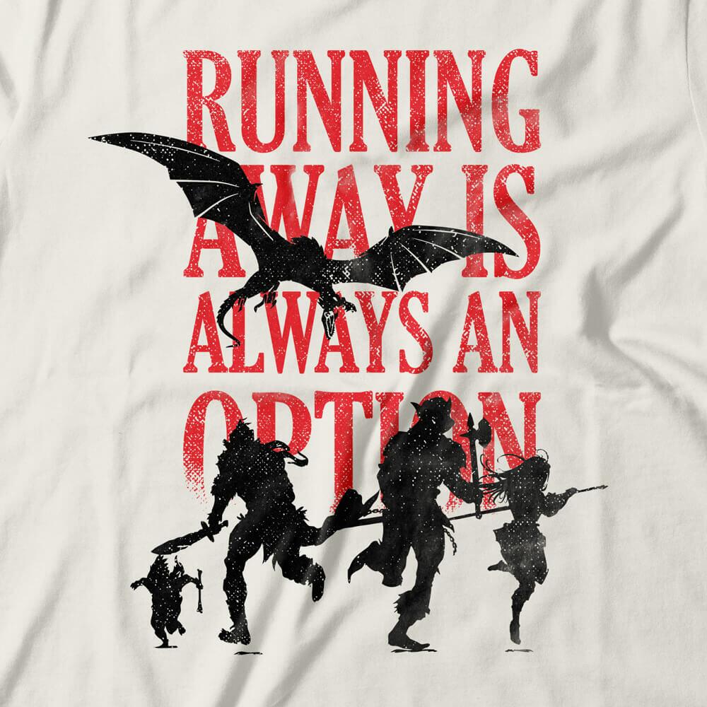 Camiseta Feminina Running Away