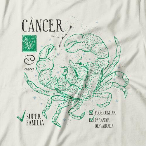 Camiseta Feminina Signo C�ncer
