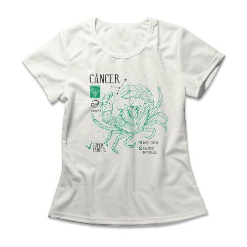 Camiseta Feminina Signo C�ncer