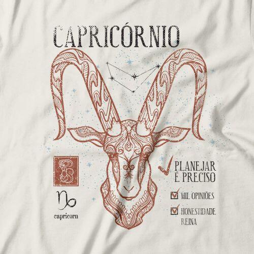 Camiseta Feminina Signo Capric�rnio