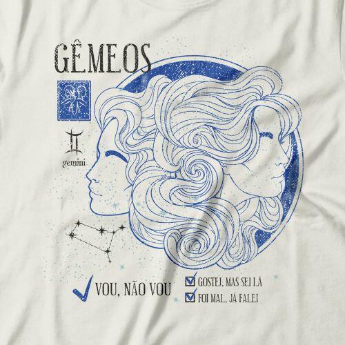 Camiseta Feminina Signo G�meos