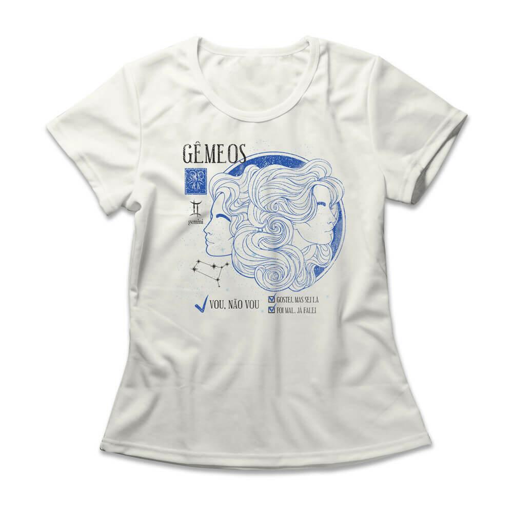Camiseta Feminina Signo Gêmeos