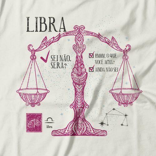 Camiseta Feminina Signo Libra