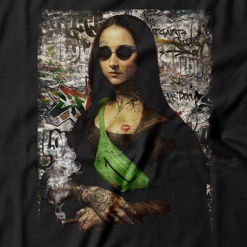 Camiseta Feminina Monalisa Swag