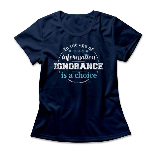 Camiseta Feminina Age Of Information