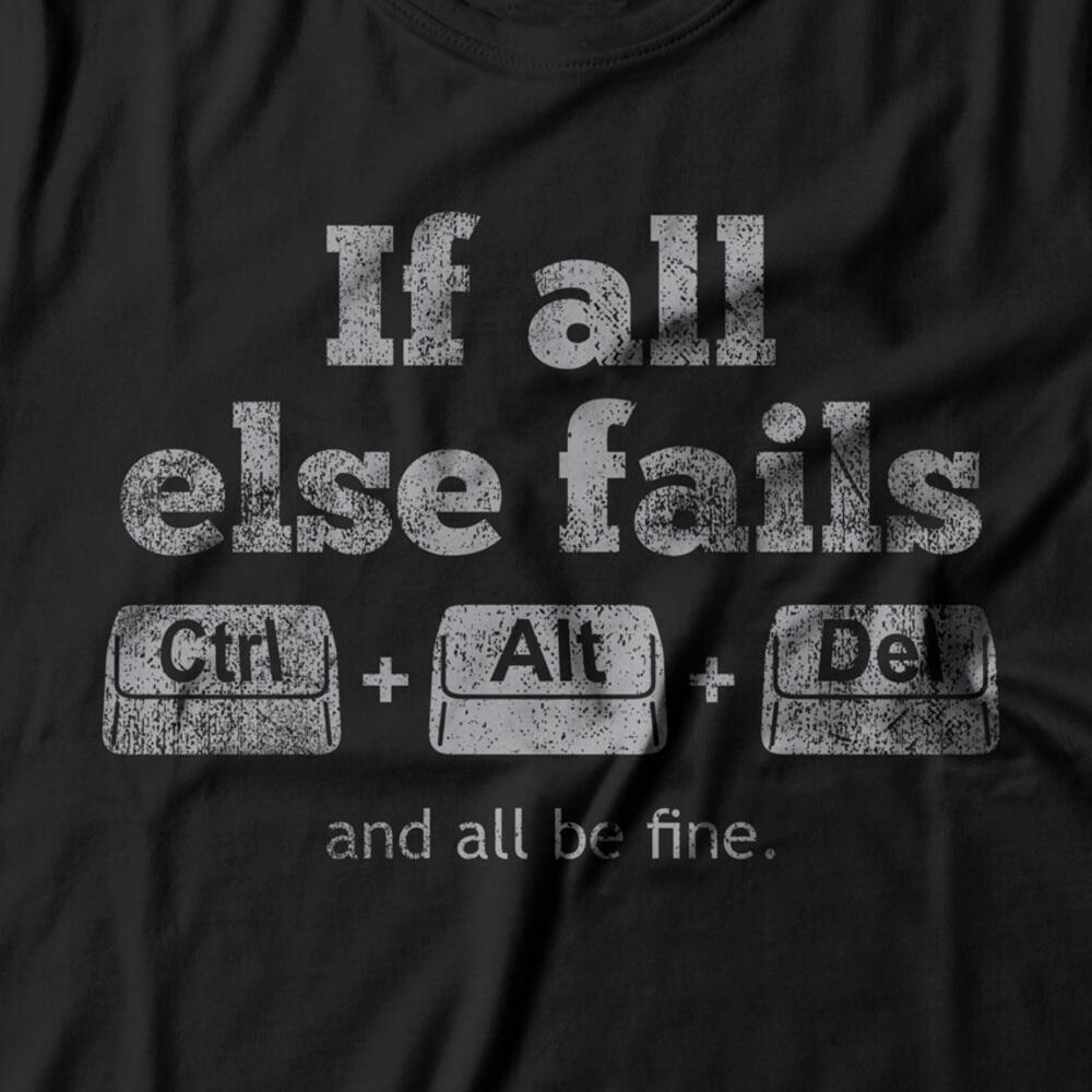 Camiseta Feminina Ctrl Alt Del
