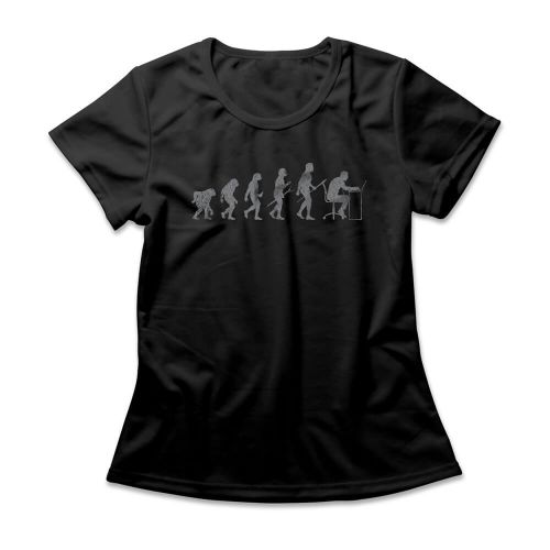 Camiseta Feminina Information Age Evolution