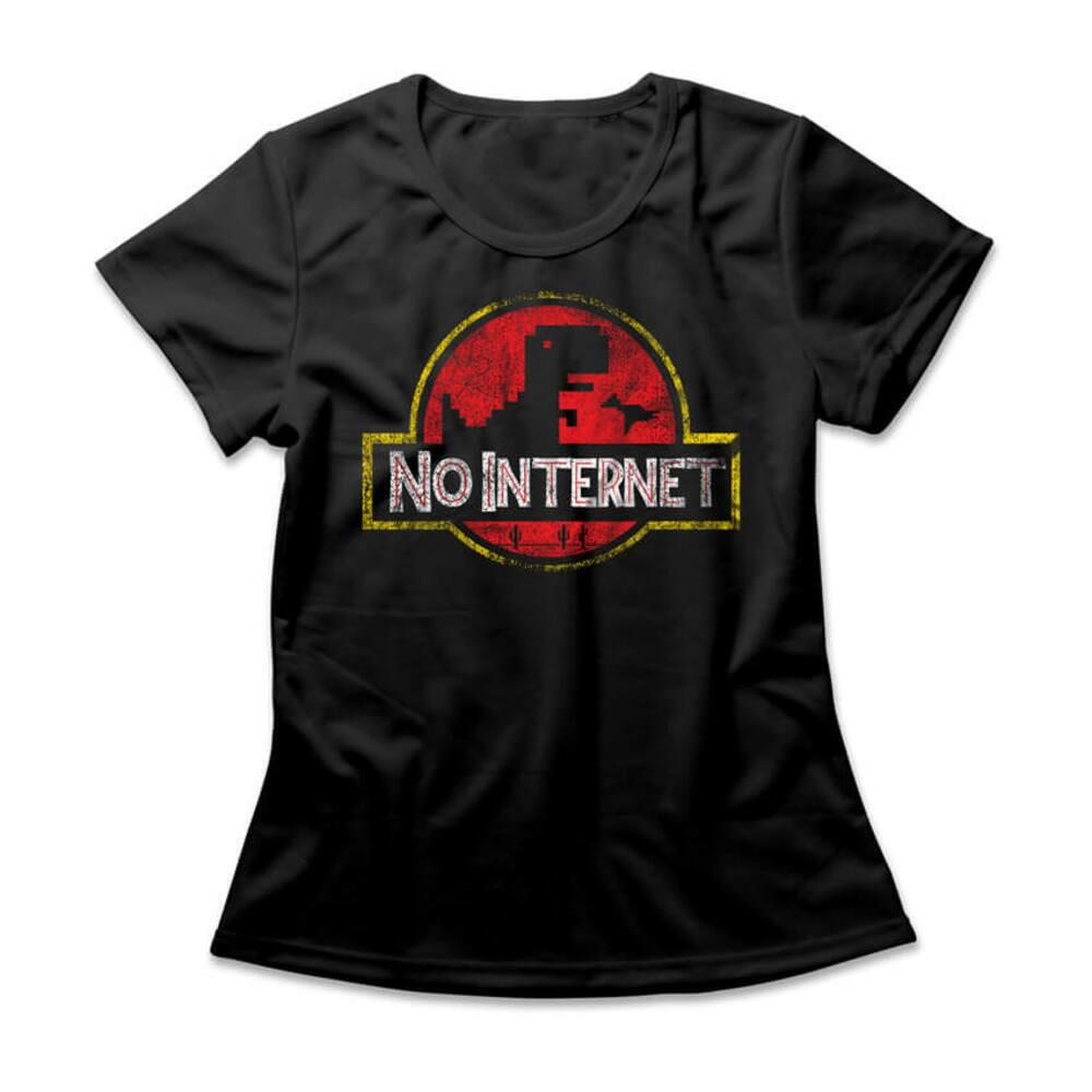 Camiseta Feminina No Internet
