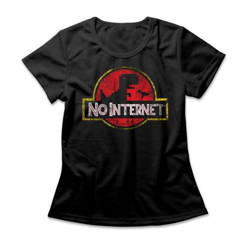 Camiseta Feminina No Internet