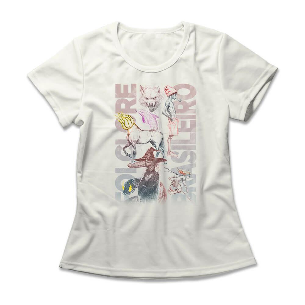 Camiseta Feminina Folclore Brasileiro