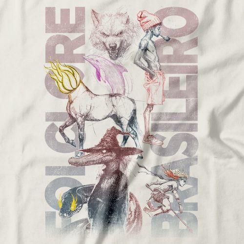 Camiseta Feminina Folclore Brasileiro