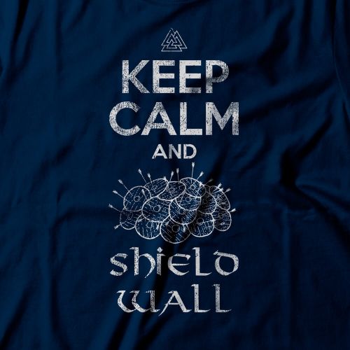 Camiseta Feminina Keep Calm And Shield Wall
