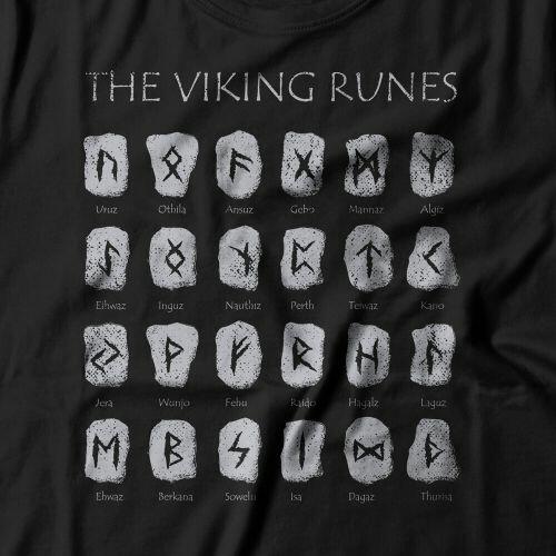 Camiseta Feminina Viking Runes