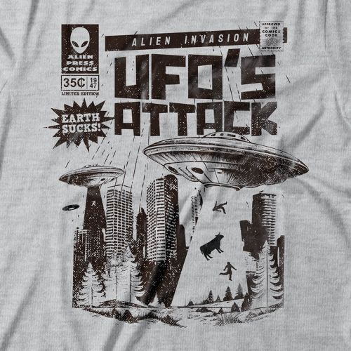 Camiseta Feminina Alien Invasion