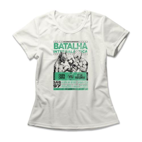 Camiseta Feminina Batalha Intergal�ctica