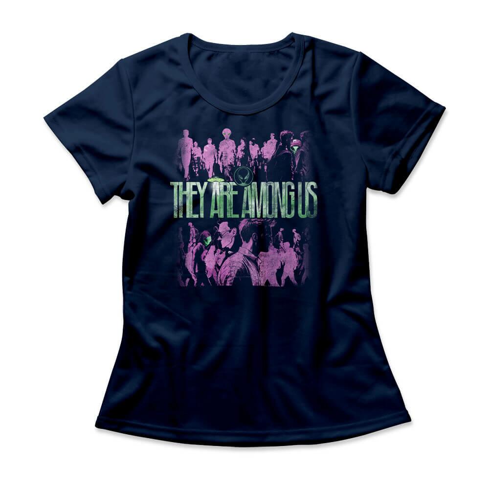 Camiseta Feminina They Are Among Us
